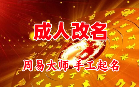 渝中成人改名-找大师一对一改名先分析后改名
